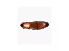 -Rainwater's -Stacy Adams - Shoes - Stacy Adams Karson Wingtip Double Monk Strap In Cognac -