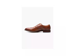 Stacy Adams Macarthur Wingtip Oxford Shoe in Cognac - Rainwater's Men's Clothing and Tuxedo Rental