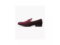 Stacy Adams Swagger Formal Loafer in Burgundy - Rainwater's