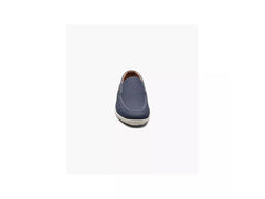 Stacy Adams Ilan Perf Moc Toe Slip On In Navy - Rainwater's Men's Clothing and Tuxedo Rental