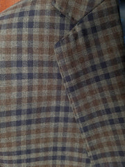 Rainwater's Grey, Navy, & Brown Check Super 140's Wool Sport Coat - Rainwater's Men's Clothing and Tuxedo Rental