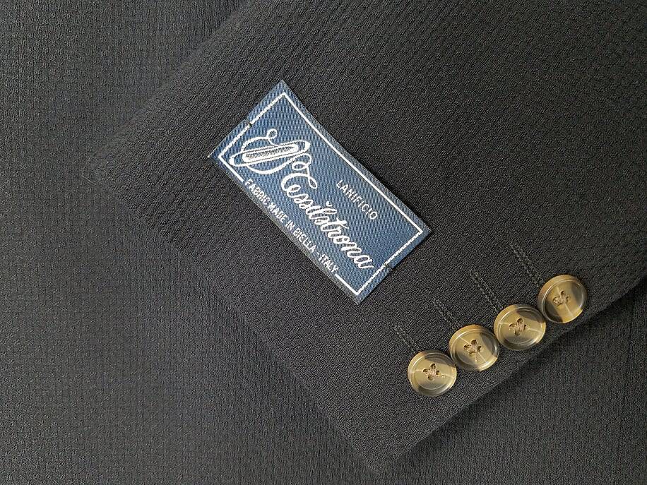 Rainwater's Luxury Collection Black Basketweave Soft Coat - Rainwater's Men's Clothing and Tuxedo Rental