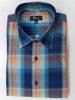Jon Randall Collection Navy Horizon Sport Shirt - Rainwater's Men's Clothing and Tuxedo Rental