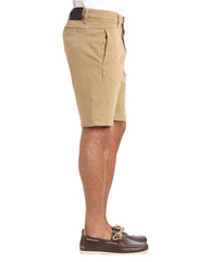 34 Heritage Nevada Khaki Soft Touch Cotton Tencel Shorts - Rainwater's Men's Clothing and Tuxedo Rental