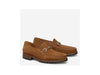 -Rainwater's -USA Name Brand - Shoes - Baldwin Lug Bit In Snuff Cognac Brown English Suede -