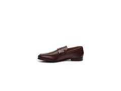 Bacco Bucci Bachelor Penny Loafer in Brown - Rainwater's Men's Clothing and Tuxedo Rental