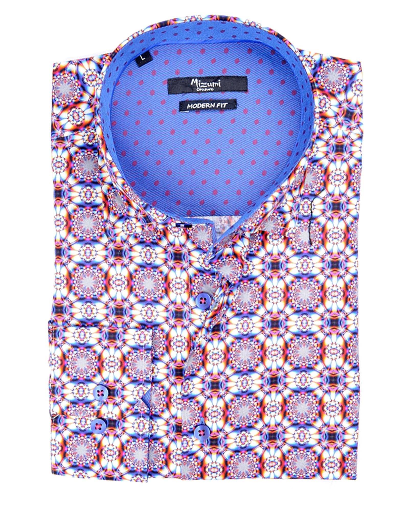 Psychedelic Trip Sport Shirt - Rainwater's Men's Clothing and Tuxedo Rental