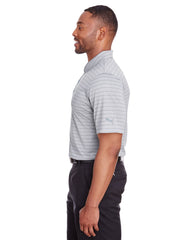 Puma Stripe Polo In Light Grey - Rainwater's Men's Clothing and Tuxedo Rental
