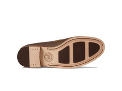 -Rainwater's -USA Name Brand - Shoes - Baldwin Tassel Loafer In Brown American Full Grain Leather -