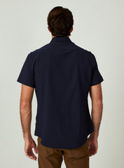 7 Diamonds Hana Short Sleeve Shirt In Navy