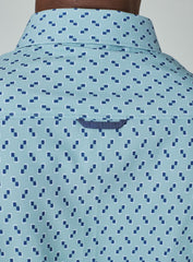 7 Diamonds Masone Short Sleeve Shirt In Seafoam