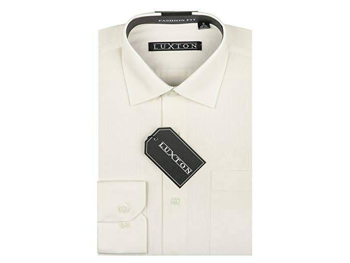 Luxton Ivory Slim Fit 18-18.5 / 36/37 Luxton Ivory Slim Fit 18-18.5 / 36/37