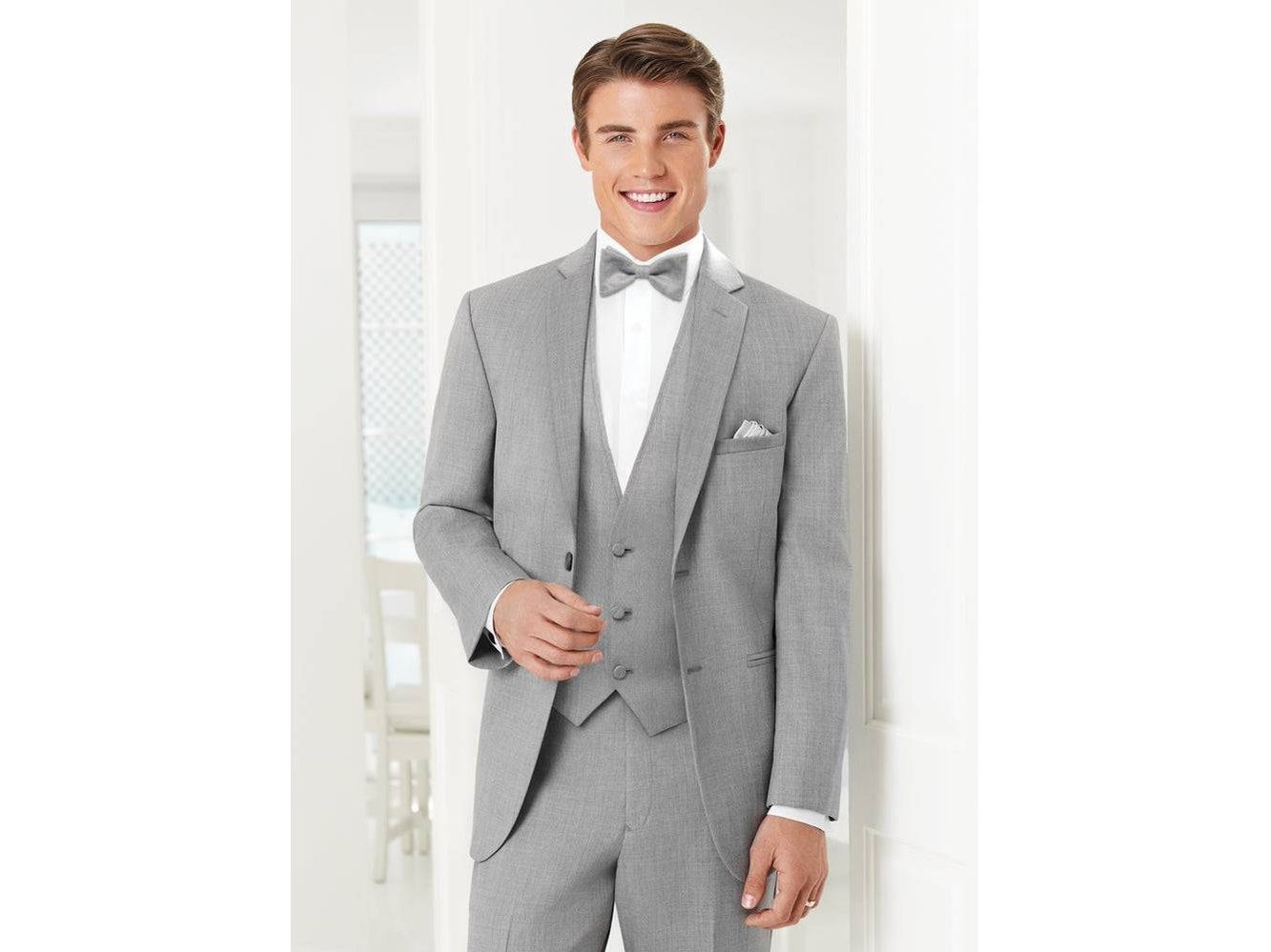 Light Grey Tuxedo Rental Rainwater's