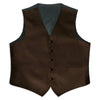 Chocolate Satin Vest - Rainwater's Men's Clothing and Tuxedo Rental