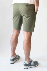 Devil Dog 9 inch Shorts -Stretch Twill In Olive - Rainwater's