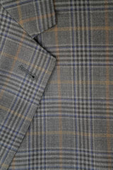 Zignone Grey Plaid Super 120's Wool Sport Coat - Rainwater's Men's Clothing and Tuxedo Rental