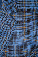 Tessilstrona French Blue Plaid Silk & Wool Sport Coat - Rainwater's Men's Clothing and Tuxedo Rental