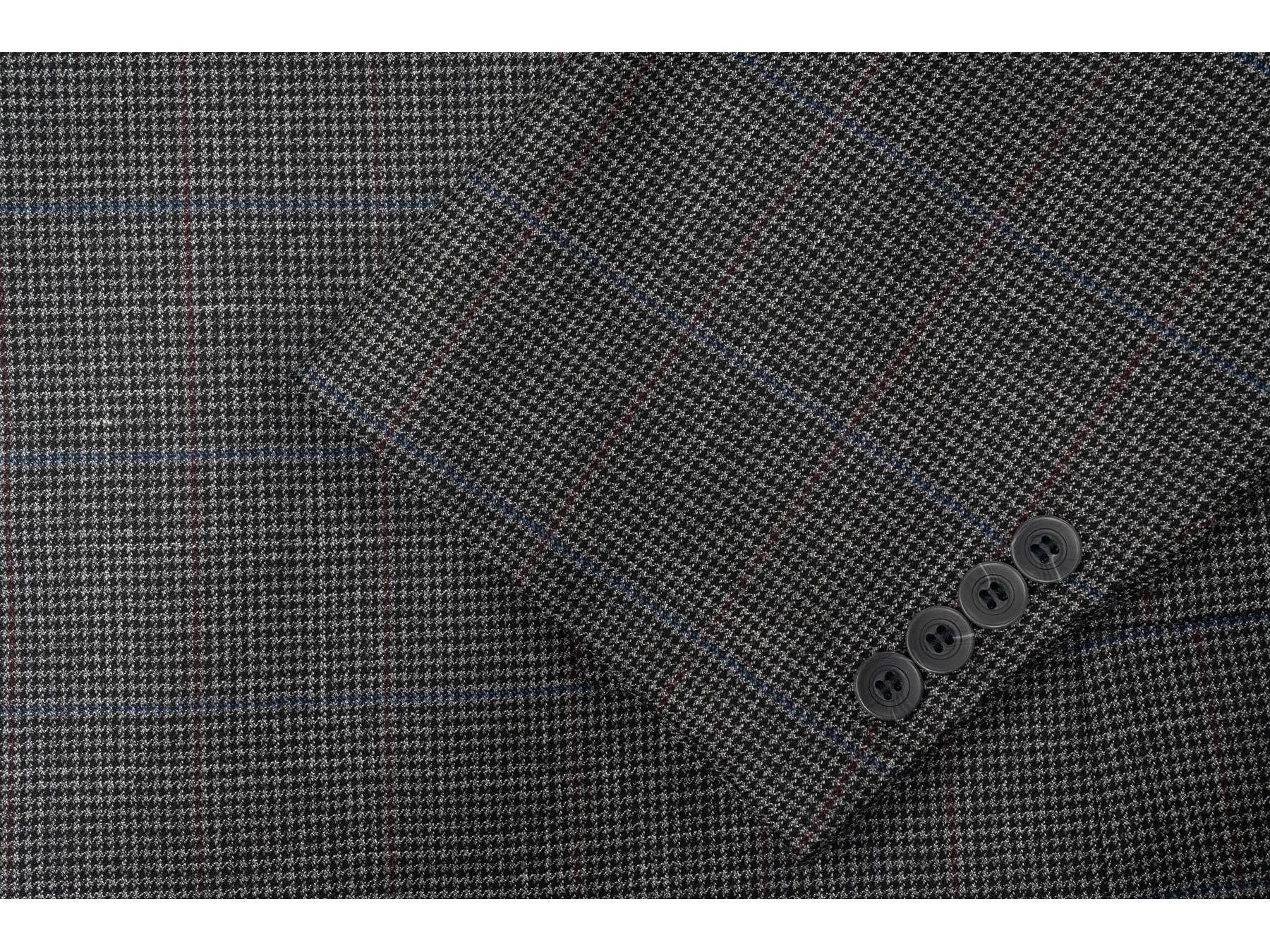 Rainwater's Grey Houndstooth Wool Sport Coat - Rainwater's Men's Clothing and Tuxedo Rental
