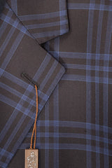 Dean Rainwater Navy & Blue Plaid Super 140's Wool Sport Coat - Rainwater's Men's Clothing and Tuxedo Rental