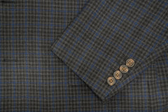 Reda's Charcoal & Blue Check Super 150's Wool Sport Coat - Rainwater's Men's Clothing and Tuxedo Rental