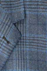 Loro Piana Blue Plaid Wool & Cashmere Sport Coat - Rainwater's Men's Clothing and Tuxedo Rental