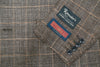 E. Thomas Brown Windowpane Wool Silk & Linen Sport Coat - Rainwater's Men's Clothing and Tuxedo Rental