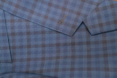 Rainwater's French Blue Check Super 140's Wool Sport Coat - Rainwater's Men's Clothing and Tuxedo Rental