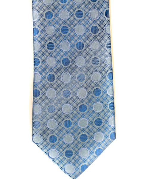 Venturi Uomo Dot Tie in French Blue - Rainwater's Men's Clothing and Tuxedo Rental