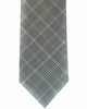 Silk And Wool Tie In  Black And White Small Houndstooth Check - Rainwater's Men's Clothing and Tuxedo Rental