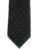 Silk Tie In Black Dot Print - Rainwater's Men's Clothing and Tuxedo Rental