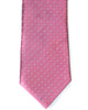 Silk Tie In Pink Dot Print - Rainwater's Men's Clothing and Tuxedo Rental