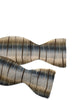 Self Tie All Silk Bow Tie In Olive & Brown - Rainwater's Men's Clothing and Tuxedo Rental
