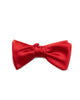 Self Tie Bow Tie In Solid Bright Red - Rainwater's Men's Clothing and Tuxedo Rental
