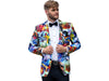 Hendrix Abstract Dinner Jacket Tuxedo Rental - Rainwater's Men's Clothing and Tuxedo Rental
