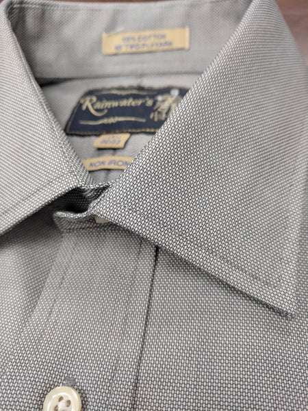 Rainwater's 100% Cotton Non-Iron Royal Oxford Dress Shirt in Black - Rainwater's Men's Clothing and Tuxedo Rental