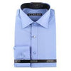 Luxton Blue Slim Fit - Rainwater's Men's Clothing and Tuxedo Rental