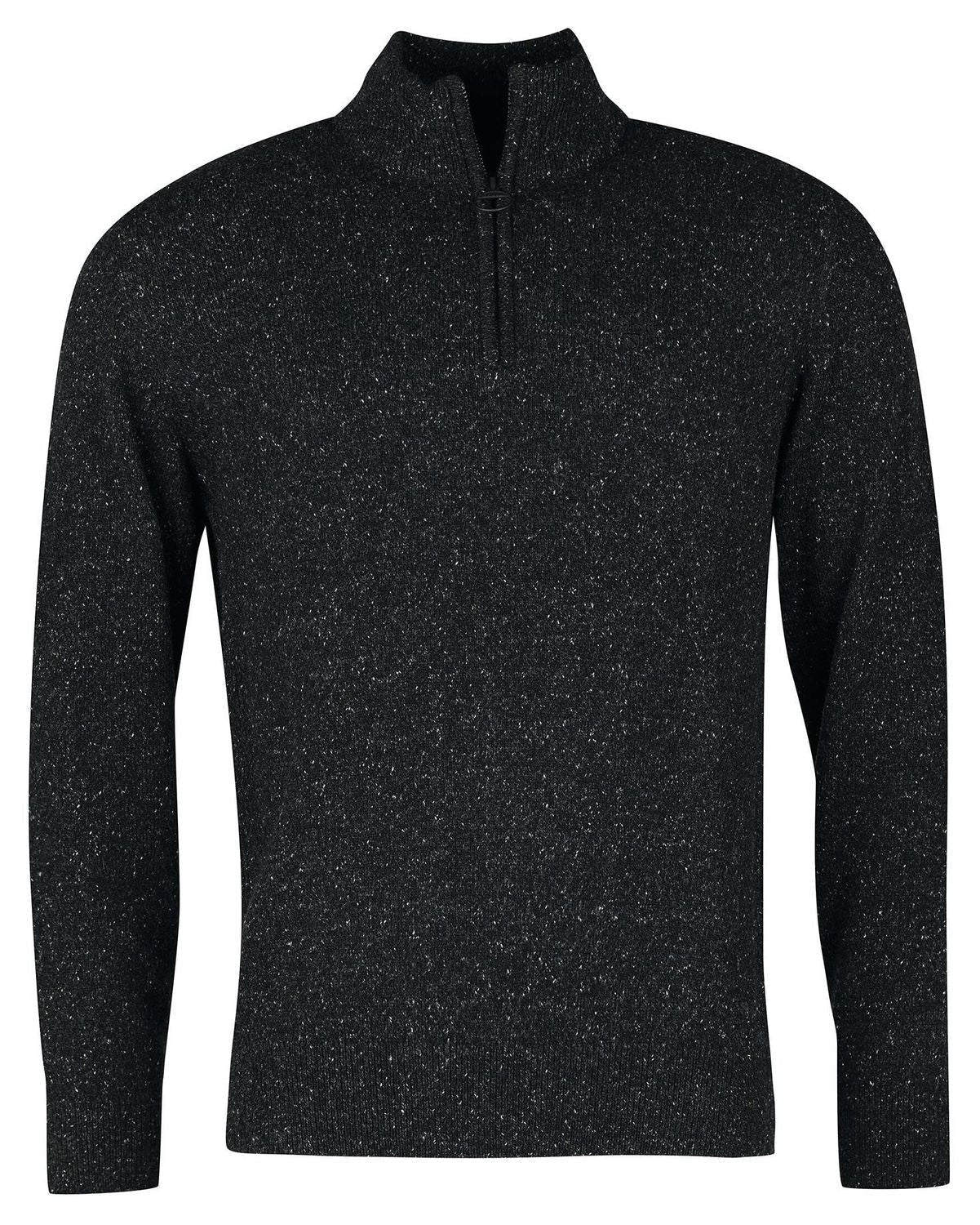 -Rainwater's -Barbour - Sweaters - Barbour Tisbury Half Zip Sweater In Black -