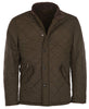 Barbour Powell Quilted Jacket In Olive - Rainwater's Men's Clothing and Tuxedo Rental
