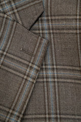 Rainwater's Brown Plaid Super 140's Wool Sport Coat - Rainwater's Men's Clothing and Tuxedo Rental