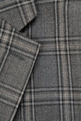 Rainwater's Grey & Black Plaid Super 140's Wool Sport Coat - Rainwater's Men's Clothing and Tuxedo Rental