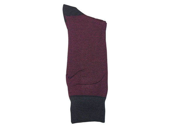 Rainwater's Mercerized Cotton Micro Dot Stripe Dress Sock - Rainwater's Men's Clothing and Tuxedo Rental