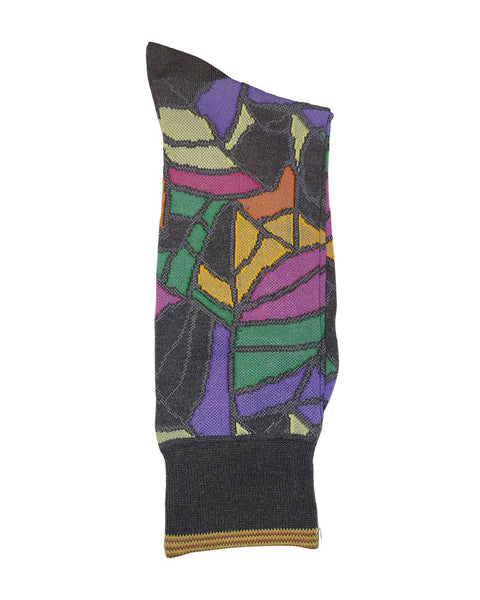 Rainwater's Mercerized Cotton Stained Glass Dress Sock - Rainwater's Men's Clothing and Tuxedo Rental