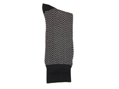 Rainwater's Mercerized Cotton Herringbone Dress Sock - Rainwater's Men's Clothing and Tuxedo Rental