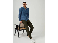 -Rainwater's -7 Diamonds - Button Up Sport Shirts - 7 Diamonds Porto Long Sleeve Shirt In Navy -