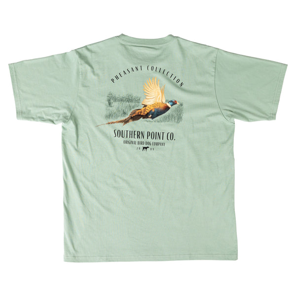 Southern Point Pheasant Collection Tee In Bay