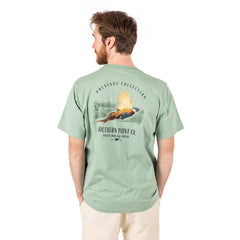 Southern Point Pheasant Collection Tee In Bay
