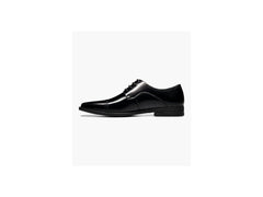 Stacy Adams Kenway Cap Toe Lace up Oxford In Black - Rainwater's Men's Clothing and Tuxedo Rental
