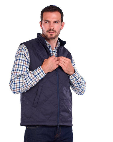 Barbour finn quilted gilet top