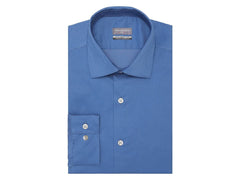Van Heusen Slim Fit Ultra Wrinkle Free Stretch FLEX Solid Dress Shirt in Smokey Blue | Rainwater's Van Heusen Slim Fit Ultra Wrinkle Free Stretch FLEX Solid Dress Shirt in Smokey Blue | Rainwater's