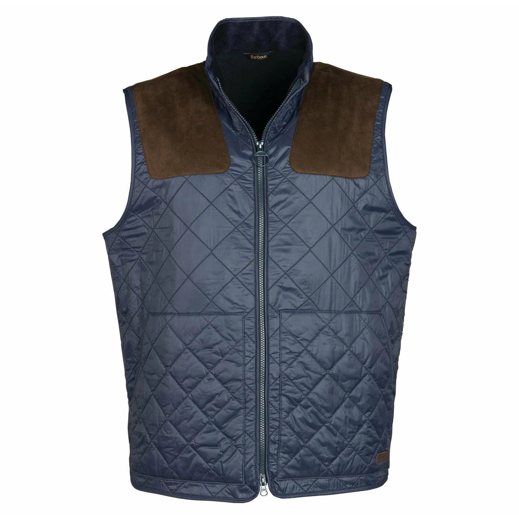 Barbour Redwood Gilet Quilted Lightweight Insulated Vest In Navy Rainwater s